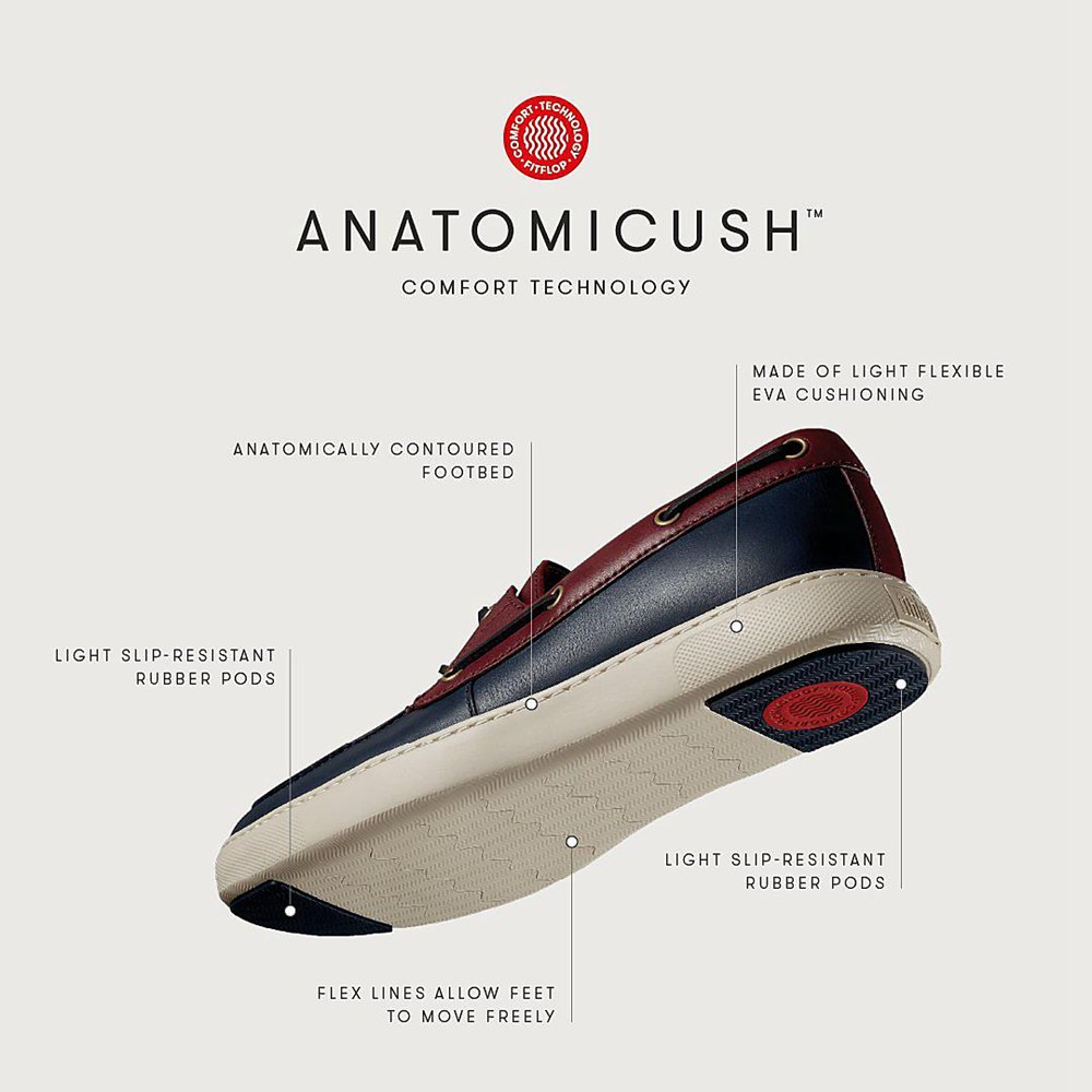 Fitflop Mens Slip-on - Rally X Leather Sneakers - White - 810-GCXHNJ